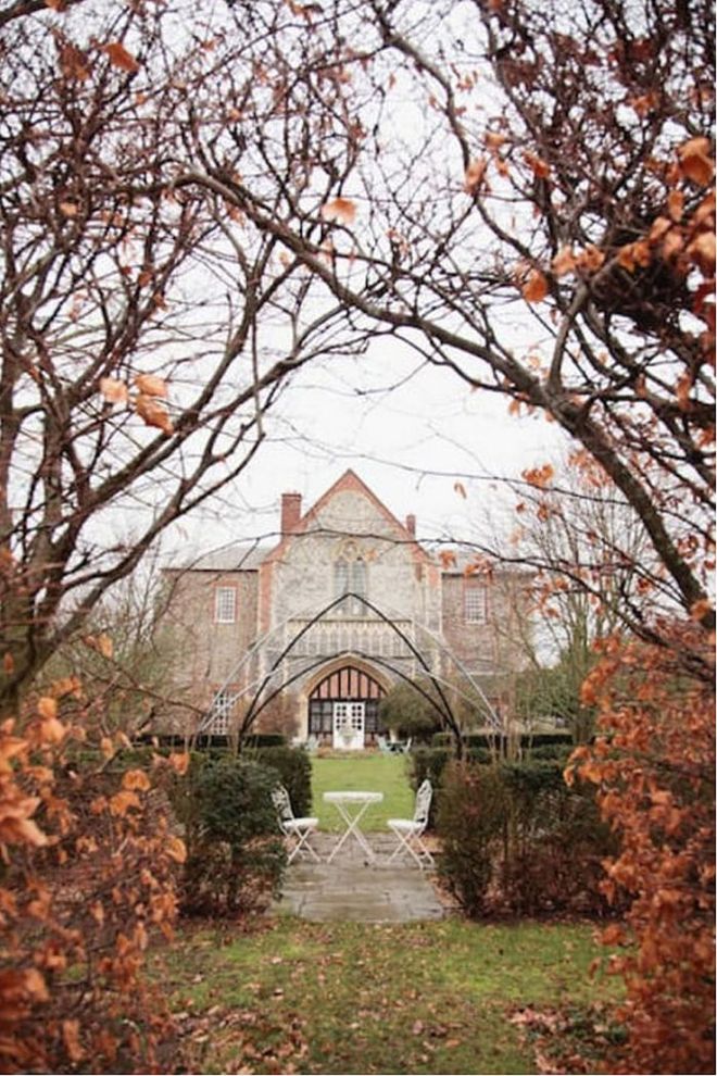 Why We Love It: If you love Brontë sister novels, consider getting married at this 14th century monastery set on eight acres of private parkland just two hours from London.