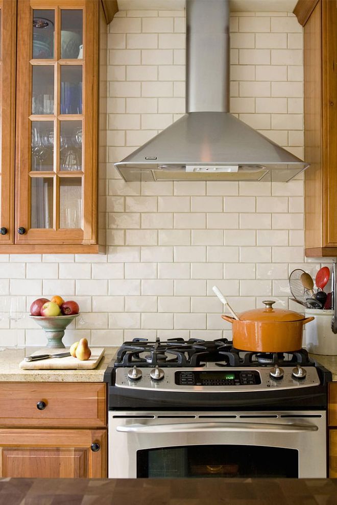 "Another trend that is certainly nothing new, but seems to be cementing itself as a style element of our generation, is subway tile. It's such a classic and versatile tile choice, and it really works with all sorts of styles and is affordable at any price point," says Bobby Berk. The new look is all about the unexpected element. "In my own designs, we've used subway tile to great effect in a farmhouse kitchen, where we added a dark grout to make the backsplash graphic and allow the tile to be even more durable and less likely to show dirt. It's a fantastic choice for any aesthetic, lifestyle, and budget and comes in a variety of materials, colors and finishes. A great way to combine trends would be to consider a matte glass subway tile, for instance."
