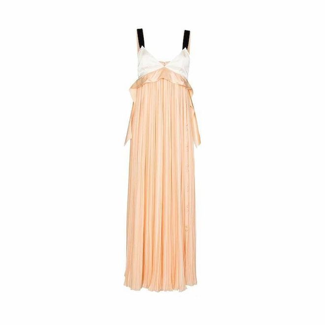 Lingerie-Inspired Empire Dress, $7,377, Chloé at Farfetch
