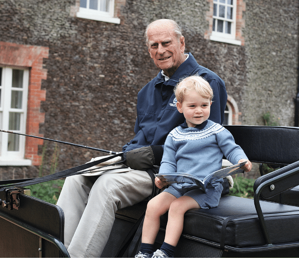 The Royal Family Shares A Rare Family Photo Of Prince Philip And His Great-Grandchildren