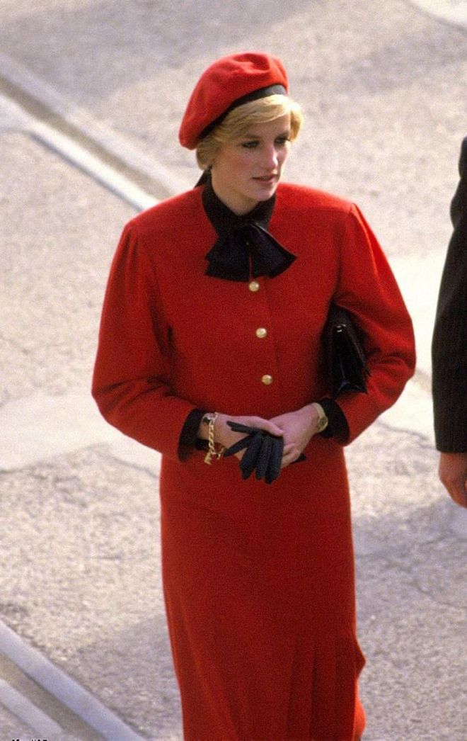 Diana's sentimentality often seeped into her love for fashion — especially when it came to jewelry. She was sometimes seen sporting this charm bracelet, which was said to have had an "H" and "W" for Harry and William, as well as an "X" to celebrate her 10-year anniversary to Prince Charles. Photo: Getty