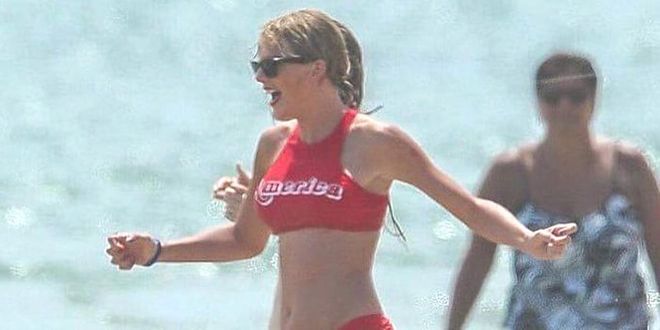 Taylor Swift, Tom Hiddleston And Squad Head To The Beach For The 4th Of July