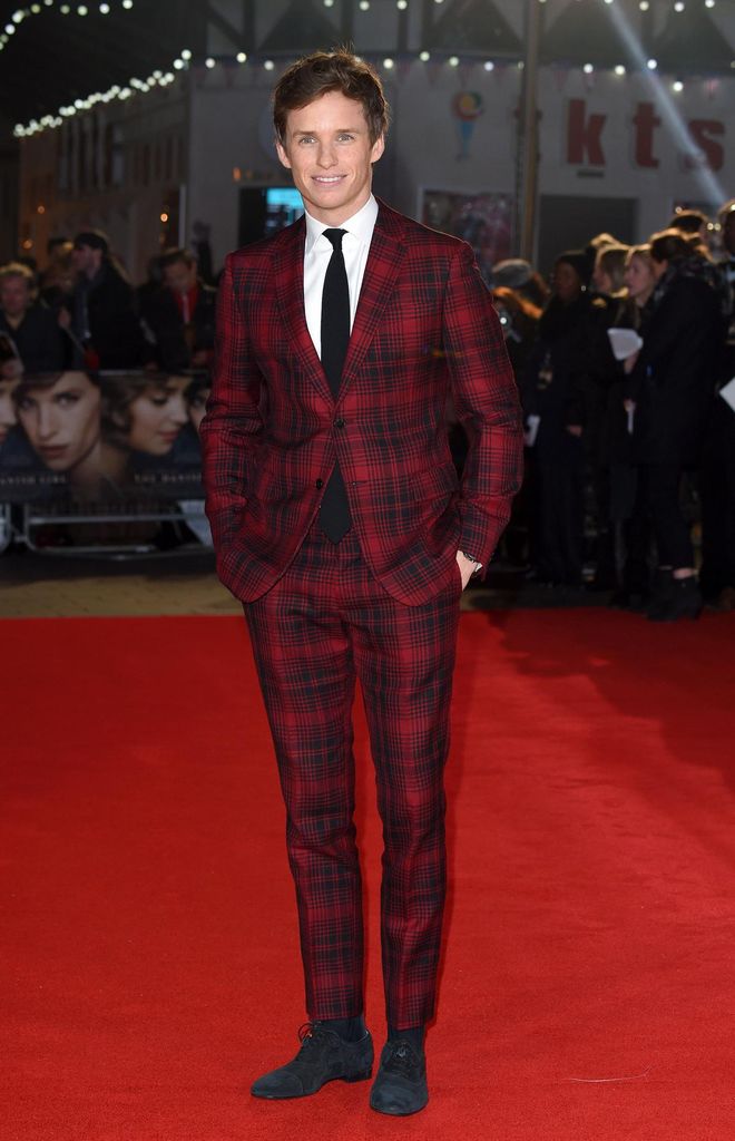 Unlike a lot of his contemporaries, Redmayne loves experimenting with more unusual prints, textures and colours on the red carpet. He often jokes that his colour blindness means he's never aware of how loud some of his choices are.