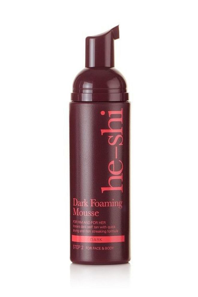 Why we love it: This long lasting sunless tan from He-Shi is infused with its Youth Revive Opti Tan formulas that moisturises and rejuvenates. Photo: He Shi