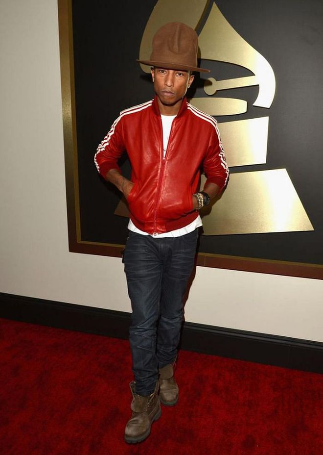 The hat that sparked a million memes: Pharrell's risk-taking accessory at the 2014 Grammys is one that will go down in Grammy history.