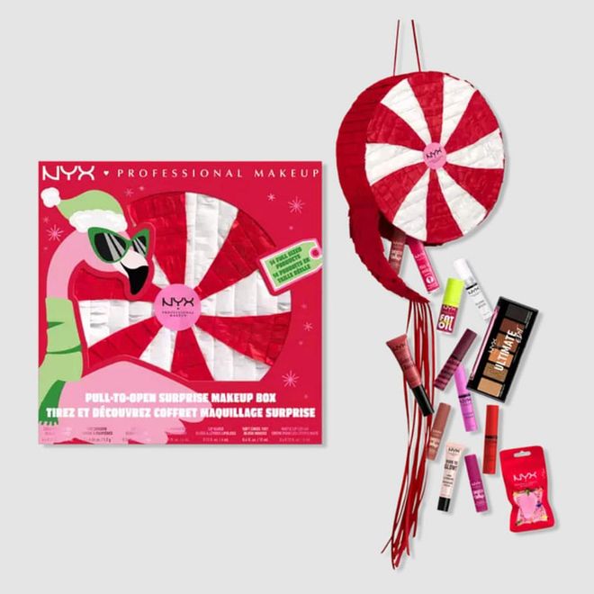NYX Professional Makeup Limited-Edition Pull to Sleigh Surprise Makeup Holiday Gift Set
