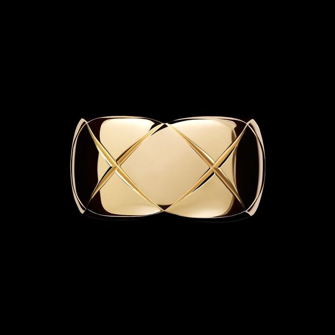 "Coco Crush" ring in 18k yellow gold (medium size), $4100