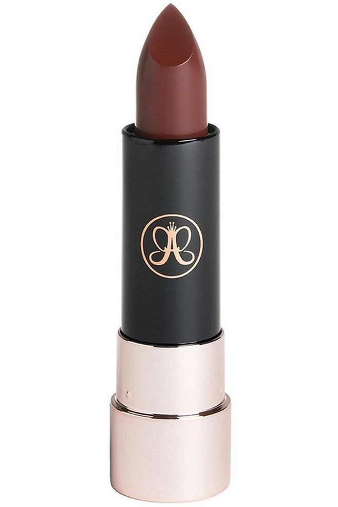 Anastasia Beverly Hills Matte Lipstick in Brandy, $18, ulta.com.