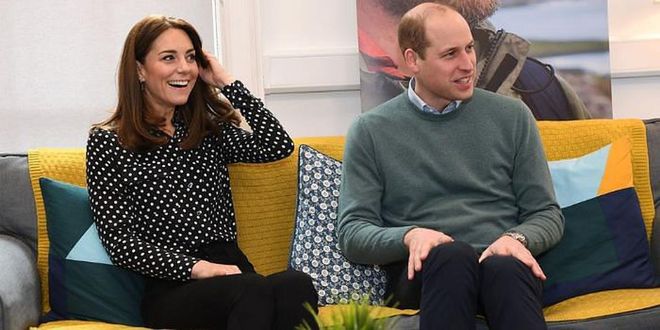 William and Kate attend a meeting at Jigsaw.

Photo: Getty