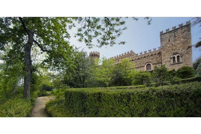 Why We Love It: Located on a lake at the border of Tuscany and Umbria, this castle once belonged to the Borgia family (yes, like from the show) and has 22 acres of gardens for hosting what could possibly be the most beautiful outdoor wedding of all time.