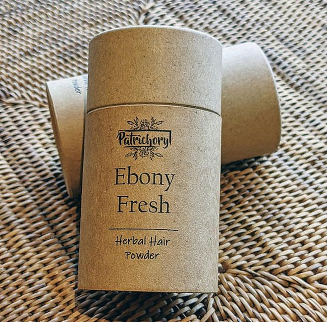 Ebony Fresh Herbal Hair Powder, $12.50, Patrichory 