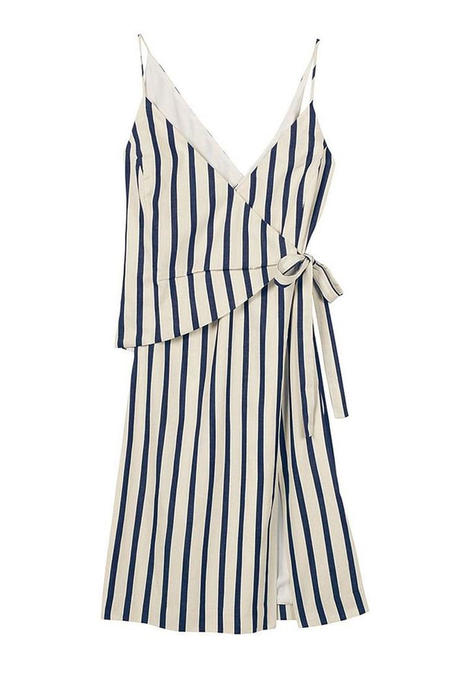 A wrap dress is a timeless classic regardless of seasons, both flattering and versatile.