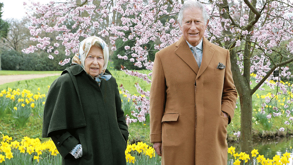 The Palace Releases Two New Pictures Of Queen Elizabeth And Prince Charles At Frogmore House