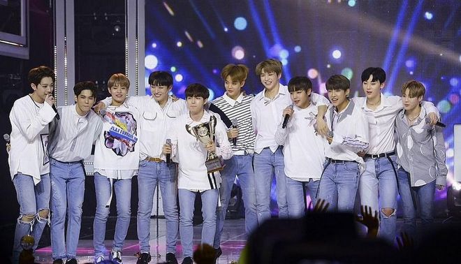 Wanna One scored their first ever win on a music show with "Energetic" just one week after its release. To win as a rookie group with their debut song was a remarkable accomplishment, let alone winning as a group that had only come together a few months before; this certainly is the reason why they were the top candidates in the Produce 101 competition. Photo: Facebook