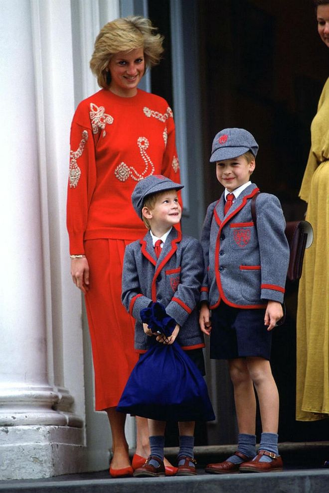 Prince William became the first heir to the throne to attend public school.Photo: Getty