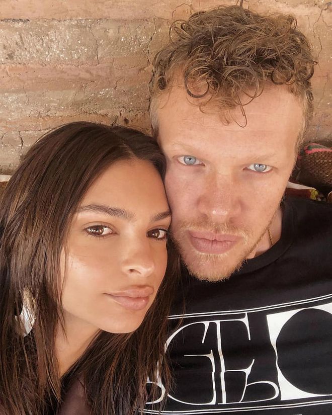 "Husband ❤️." That seven-letter word plus a heart emoji is all EmRata needed to write to share the adoration she has for her man Sebastian Bear-McClard this Valentine's day.