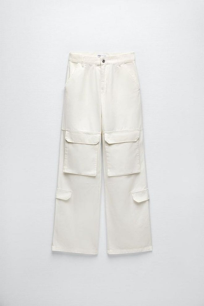 Wide Leg Cargo Trousers, $89.90, Zara