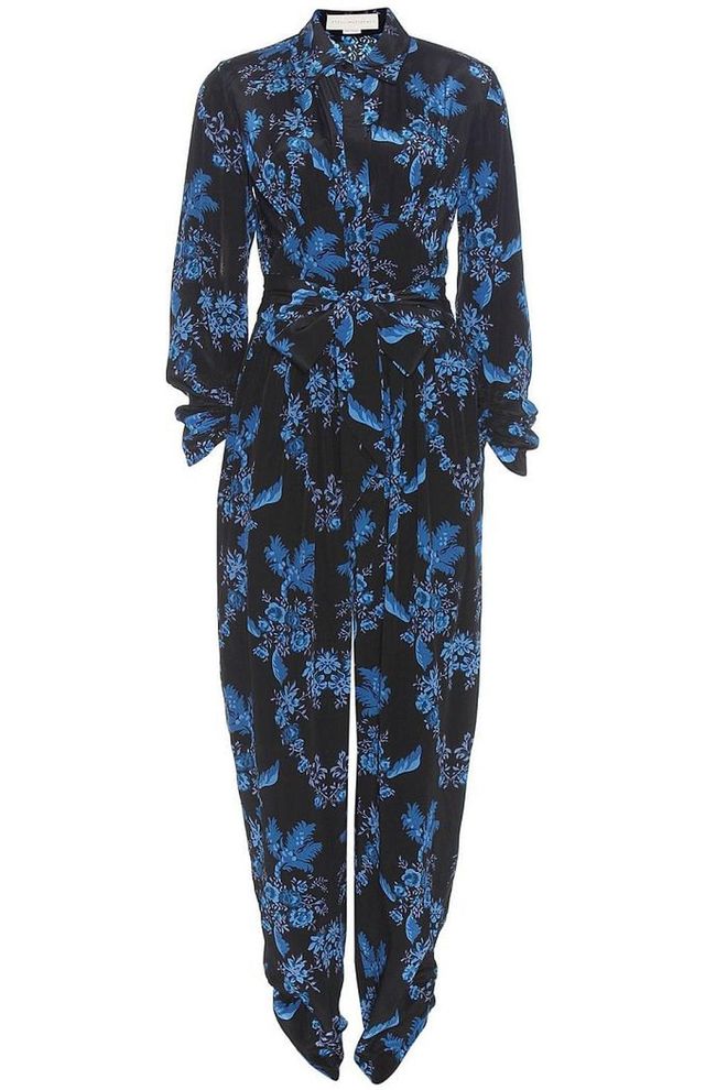 Stella McCartney's slouchy floral offering is perfect for spring nuptials when the weather can be temperamental. 