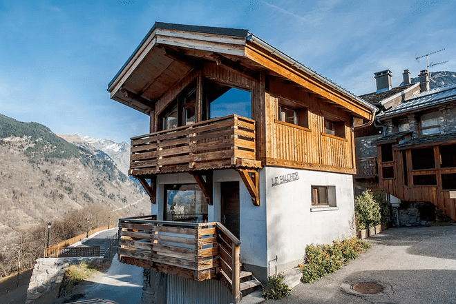 If you're an avid skier (or even if après-ski is more your speed), where better to go than the Alps? Courchevel boasts some of the area's best slopes and plenty of adorable châteaus to cozy up in. Photo: Airbnb