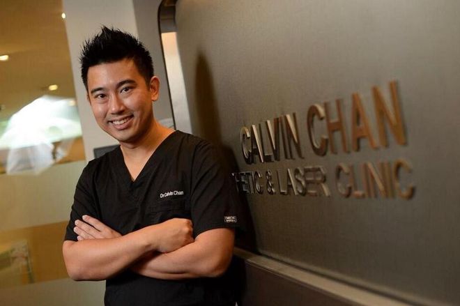 Dr Calvin Chan (Photo: Calvin Chan Aesthetic & Laser Clinic)
