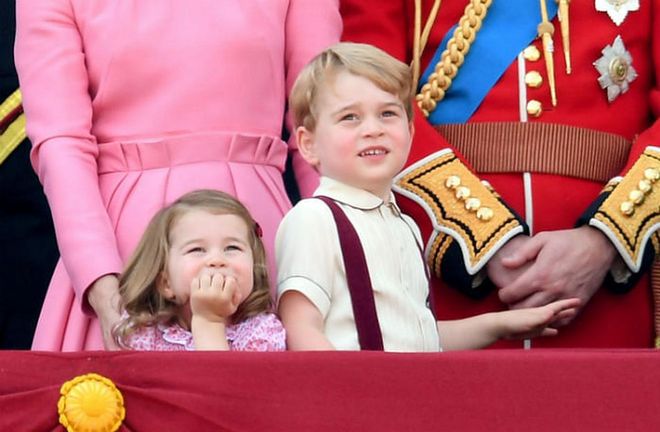 Both George and Charlotte love listening to The Gruffalo on long car rides, Prince William revealed. Photo: Getty