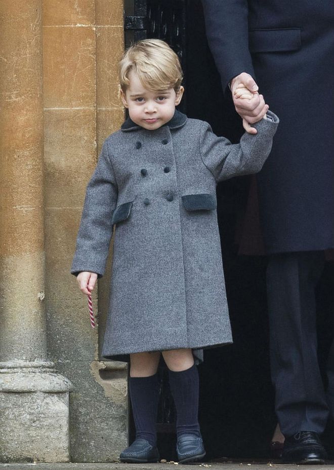His mom, Kate Middleton, revealed this tidbit about her son. Photo: Getty 