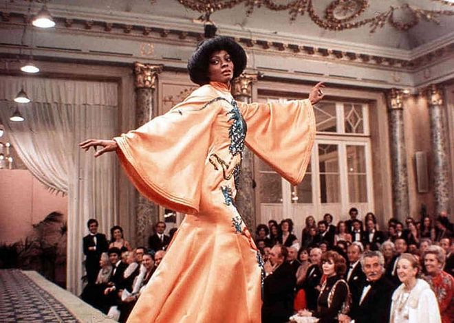 In the 1975 film, Tracy Chambers (Diana Ross) goes from struggling fashion student to globe-trotting model in the most breathtaking couture. With show-stopping gowns and elegant hats, Ross's character had the dreamiest high-fashion wardrobe.

Photo: Getty