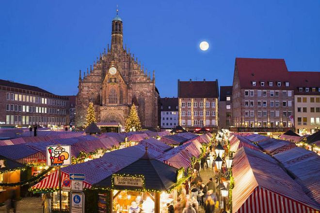 Visitors travel from around the world to experience Nuremberg's iconic Christmas Market. "Christkindlesmarkt," as it's called, is a tradition that dates back to 1628 and features more than 180 stalls. Though you could easily spend several days wandering the market, there are plenty of other things to see in the area, namely museums�—Nuremberg is home to 43 of them.

Photo: Getty