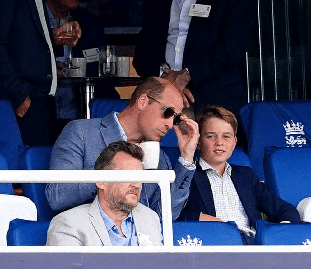 Prince George and Prince William