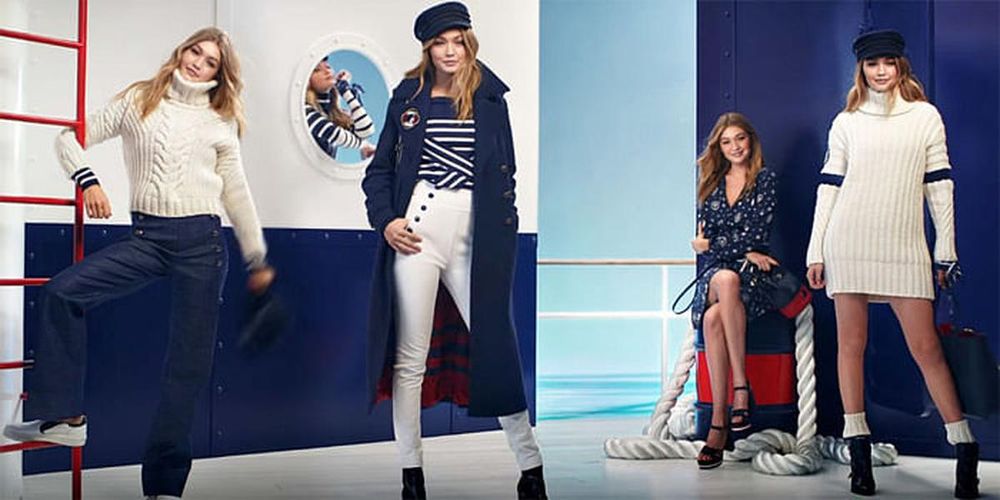 See The Many Nautical Faces Of Gigi Hadid In Her New Tommy Hilfiger Ad