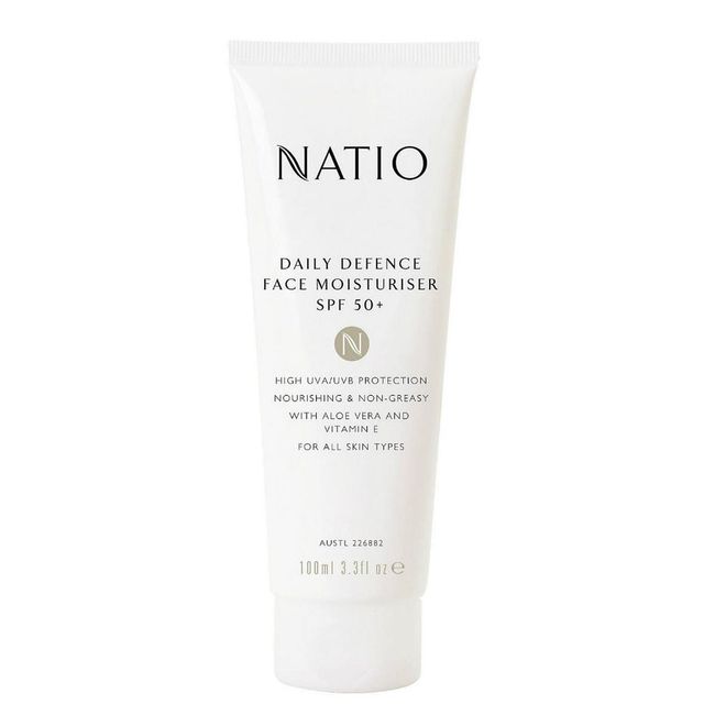 Hailing from Australia, Natio is one of the countries’ leading natural beauty brands which prides itself on offering quality products that are simple, effective and affordable. Case in point: this lightweight face moisturiser combines both hydrating properties and broad spectrum UV protection. Perfect for humid, tropical climates, it has a non-greasy emulsion and disappears into skin when applied. Vitamin E and aloe vera extract are also added to keep inflammation and premature ageing at bay. 
Photo: Courtesy