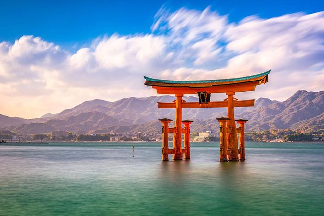 A UNESCO-listed site outside Hiroshima, this photogenic corner of Japan is known for the 6th century Itsukushima Shrine that rises from the sea, and the Hiroshima Peace Memorial Museum. If you’re a seafood fan, try the fresh-caught oysters and eels. Photo: Shutterstock