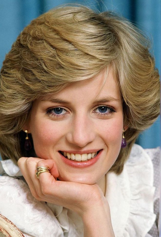 Leave it up to Princess Diana to make pinky rings cool. During the early years of her marriage, the royal was often seen with a stacked Cartier trinity rings and her family signet ring on her pinky finger. So, if you see Kendall Jenner or Gigi Hadid rock the look, know where they got it from, okay? Photo: Getty