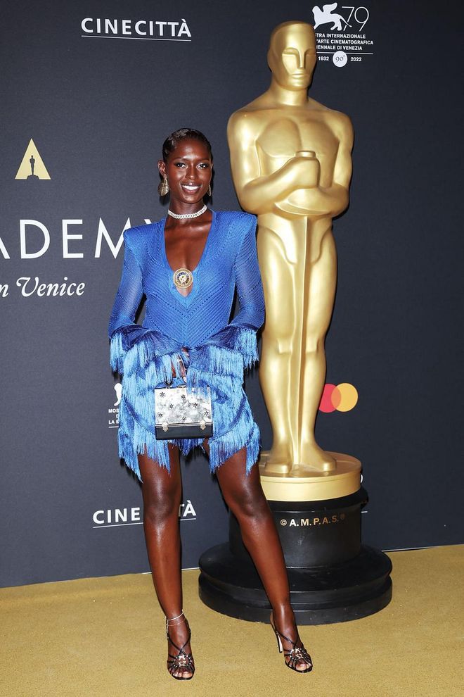 You Need to See Jodie Turner-Smith's Colorful Red-Carpet Dress from Every Angle