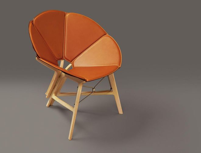 Concertina Chair by Raw Edges