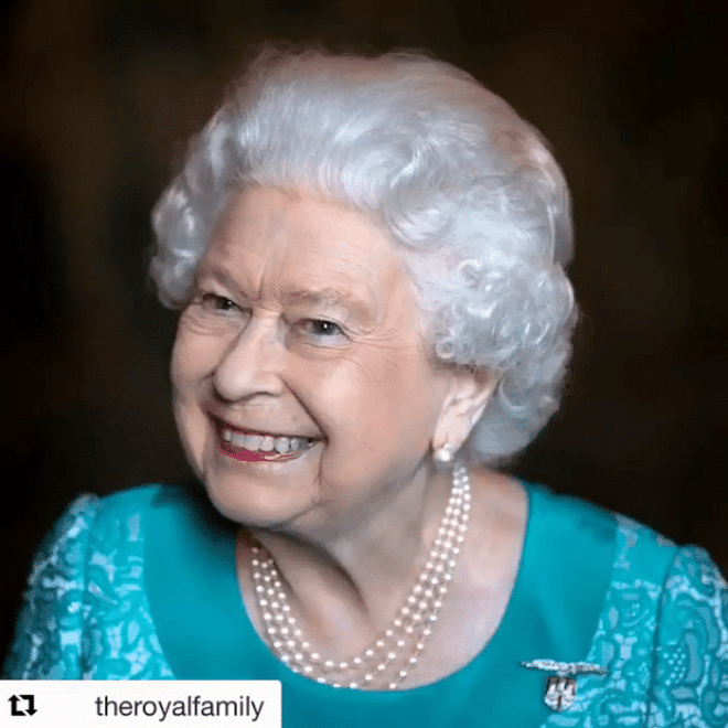 "As we say goodbye to 2018, here's a look at some of the most memorable moments of the year from The Queen's engagements. 
Happy New Year!"