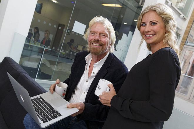 Holly Branson is the daughter of billionaire daredevil Sir Richard Branson. A high achiever from the start, she graduated from medical school and worked in the neurology department of Chelsea and Westminster Hospital before joining her father's Virgin Group empire, made up of more than 400 companies.

Despite her privileged upbringing, Branson has also inherited her father's humanitarian heart: She travels all around the world in support of charitable causes. Photo: Getty