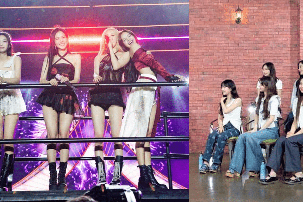 BLACKPINK and New Jeans