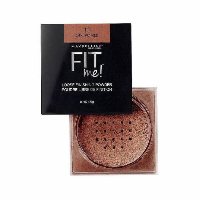 Fit Me Loose Finishing Powder, $21.90. Maybelline New York