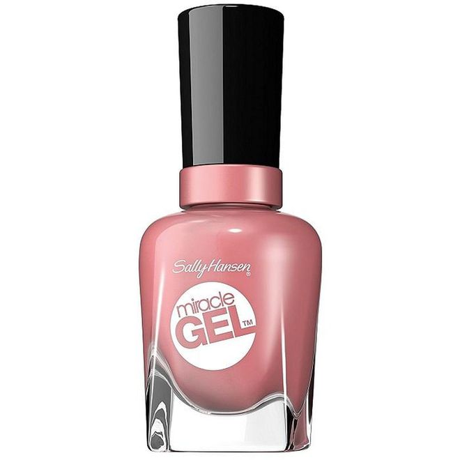 A deeper soft pink might be the perfect statement nude you are looking for and the Sally Hansen gel formula will last you ages too. This deep rose shade is at the cusp of being bright, yet it's nude enough for every day. <b>Sally Hansen Miracle Gel Polish in Mauve-Olous</b>