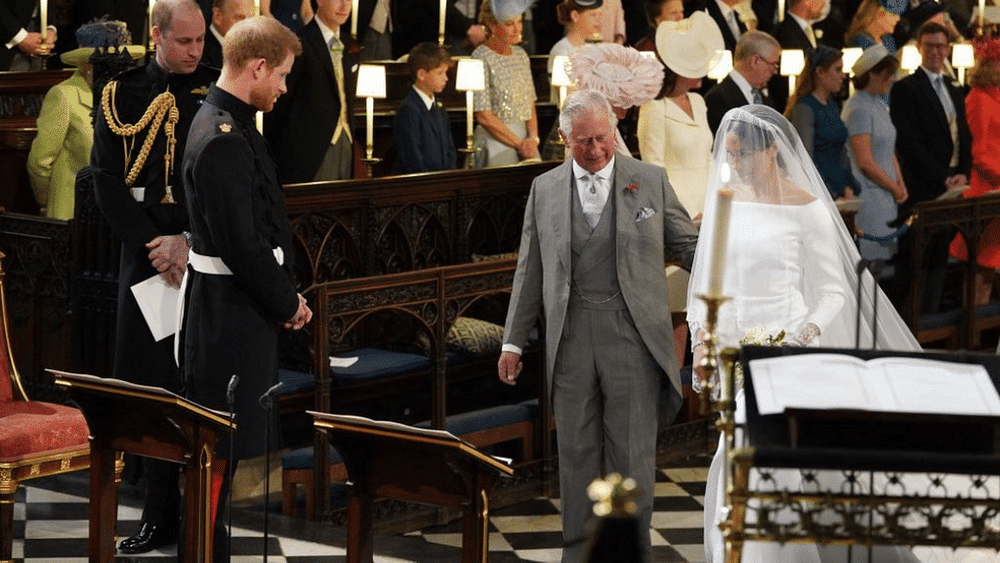 King Charles III Has A Photo Of Prince Harry And Meghan Markle In His Office