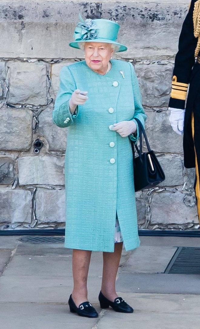 Queen Elizabeth wore a stunning coat by Stewart Parvin for her birthday celebration. She accessorised the look with a matching hat by Rachel Trevor-Morgan, per Hello!.