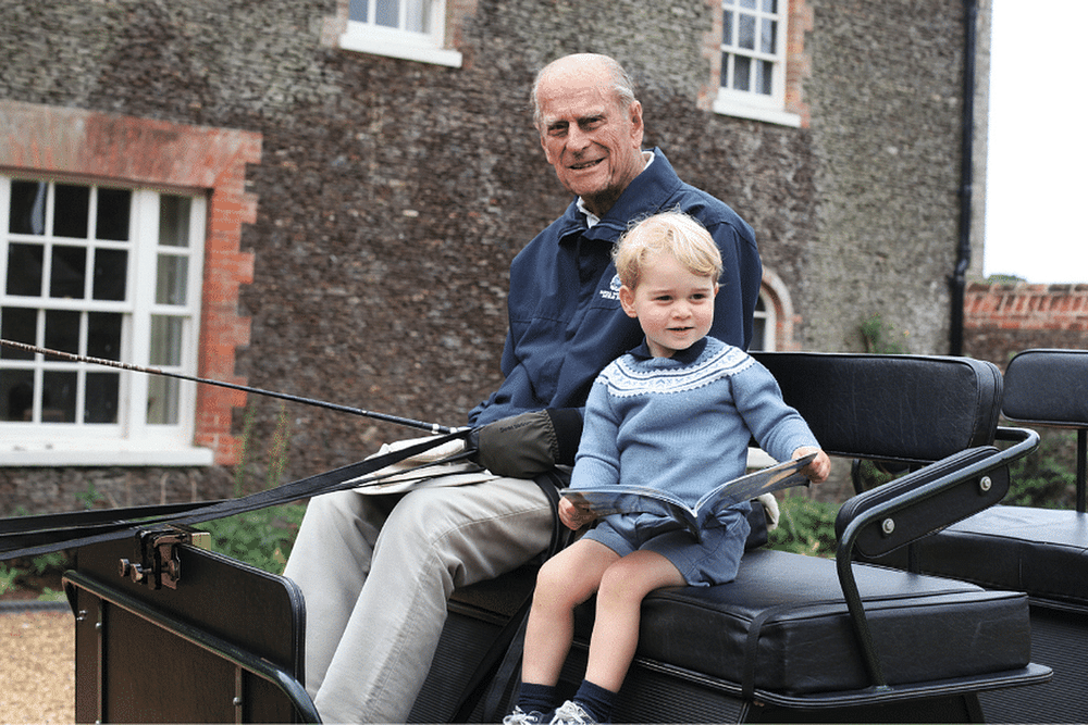 The Royal Family Shares A Rare Family Photo Of Prince Philip And His Great-Grandchildren