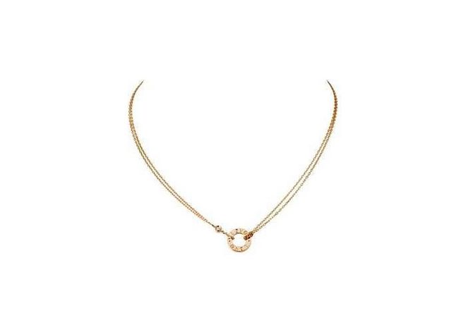 Love Necklace, $3,350, Cartier