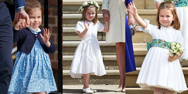 We've seen Princess Charlotte grow up right in front of our eyes, and 2018 saw the little royal step into the spotlight more than ever. From serving as a flower girl at both Prince Harry and Princess Eugenie's weddings, to making appearances at her new little brother's birth and christening, she completely stole the show at every royal event she attended. However, the one thing that became clear over the past year was that she has her royal wave down pat.