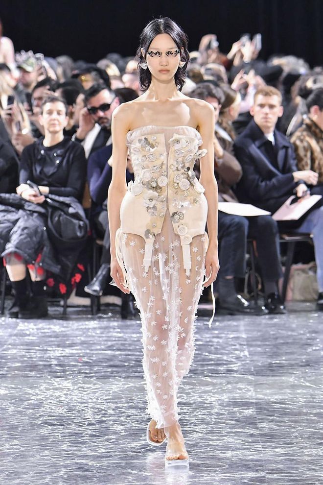 One of Simone Rocha’s empowered coquettes. Photo: Getty Images