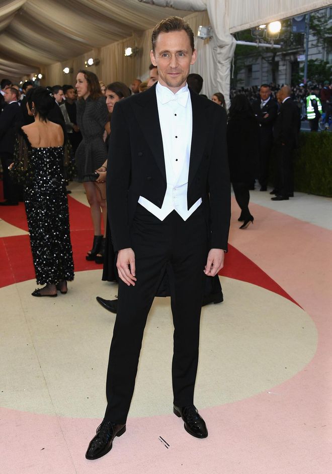 Tom Hiddleston's acceptance by the fashion world was cemented in May, when he attended the biggest party on the sartorial calendar: the Met Gala. The actor looked dapper in a Ralph Lauren tuxedo, Montblanc cufflinks and Johnston & Murphy shoes.