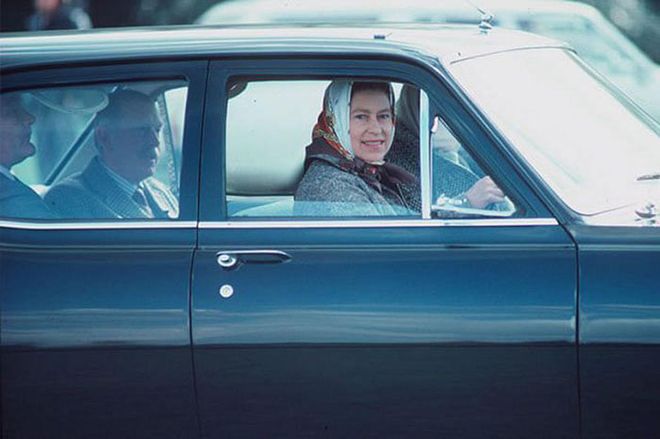 Only the Queen is allowed to drive without a license or plates on her car. All other royals are required to have a valid license.
Photo: Getty