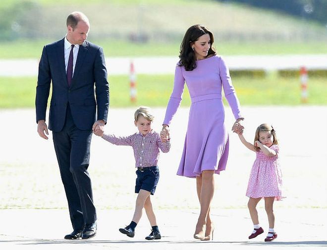 The Duke and Duchess are the first of the Queen's immediate family to have three children. The last time there were over two royal children within an immediate royal family was when the Queen gave birth to her own four children.
Photo: Getty
