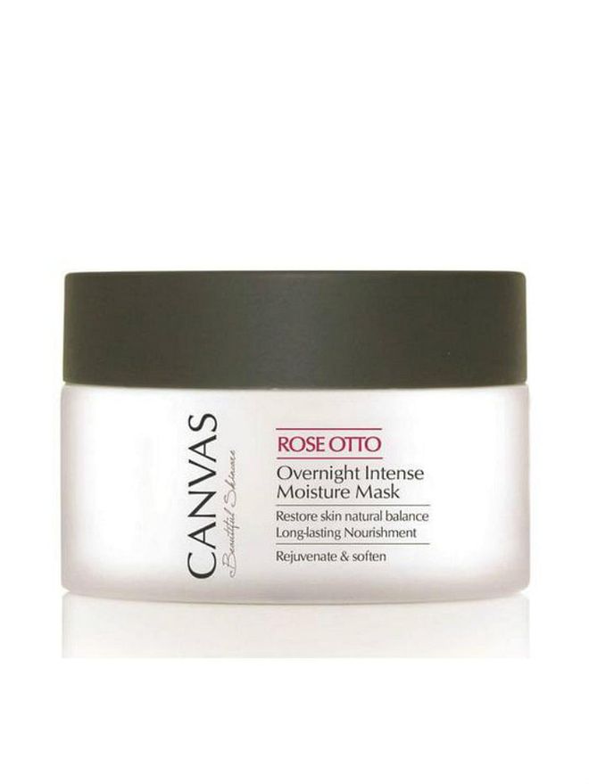 Apply a generous layer of this gel mask before bedtime and let its Rose Otto oil go to work, replenishing skin with moisture and antioxidants so you wake up to plump and glowing skin.